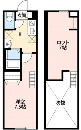 オイコス蕨の物件間取画像